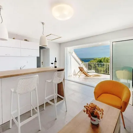 Island Hvar Zavala Apartment5with Panoramic Views Of The Peljesac Appartement *