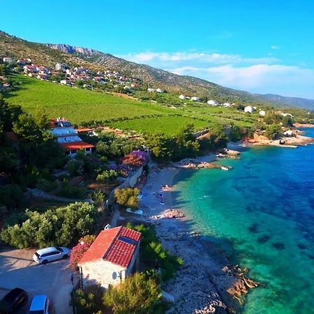 Island Hvar Zavala Apartment5with Panoramic Views Of The Peljesac Appartement Jelsa (Hvar)